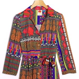 Anthropologie Farm Rio Wrap dress/T-shirt